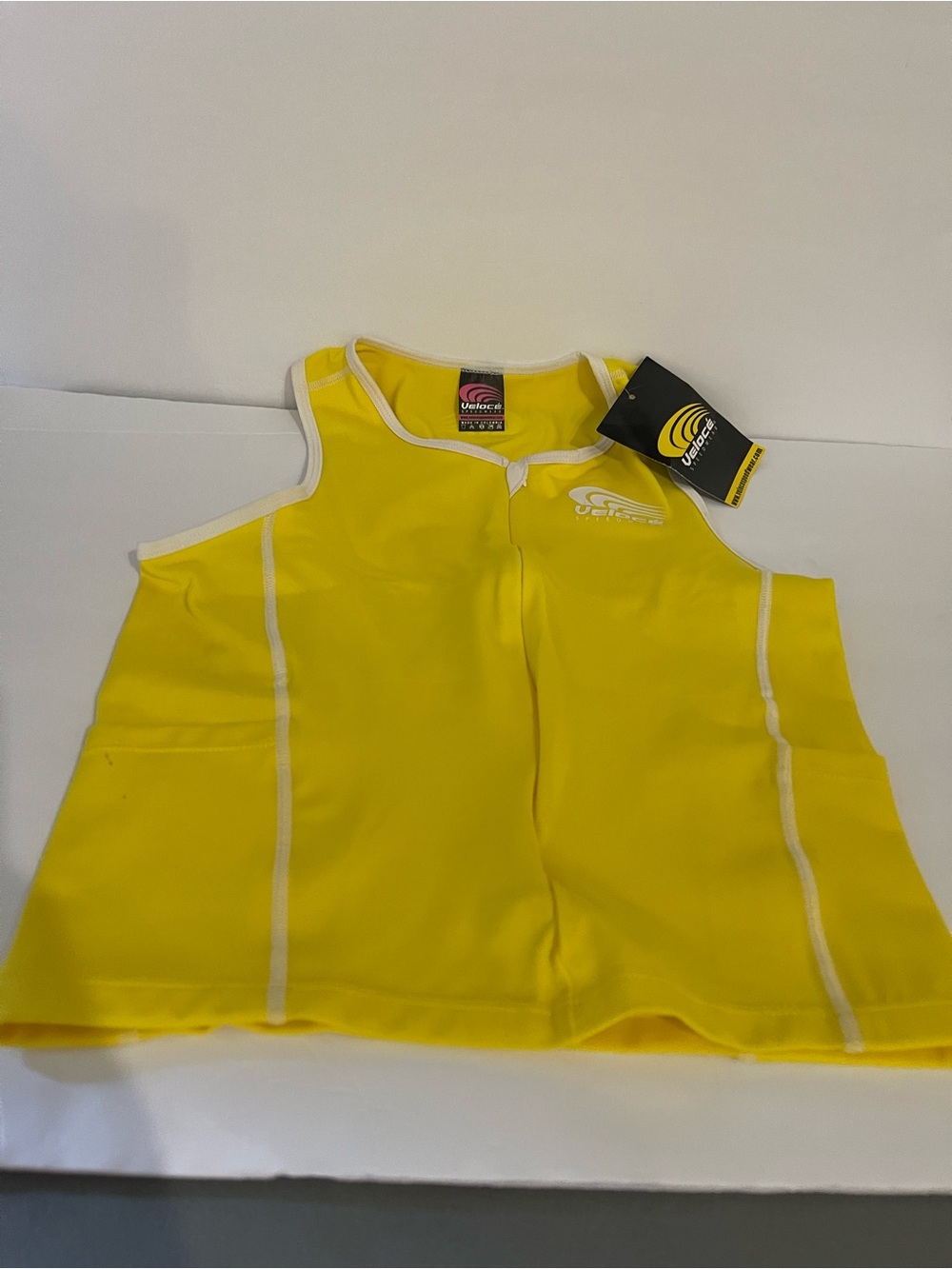 Unbranded Yellow Women's Athletic Tank Top